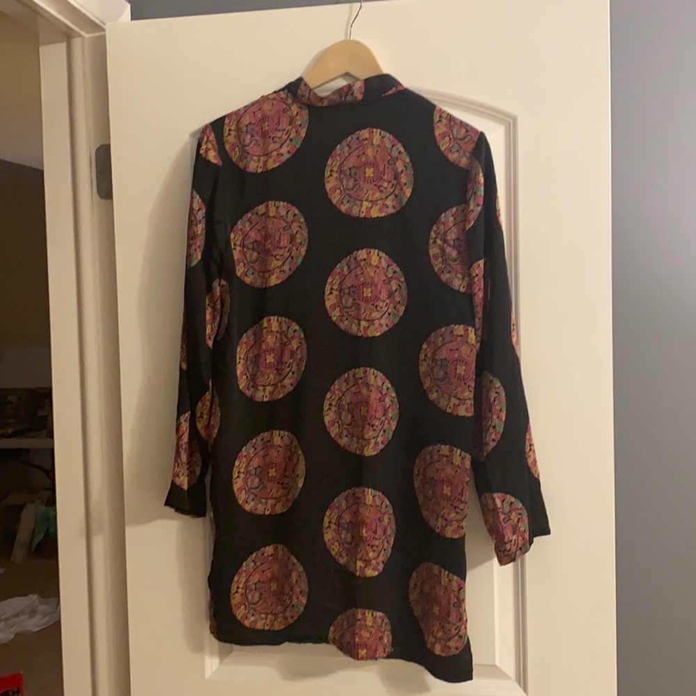 Vintage long button down